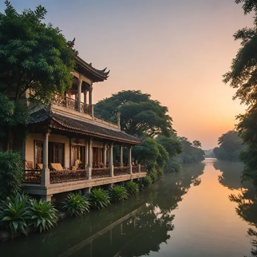 Luxury hotels near the Mekong River: refined stays in Laos and beyond